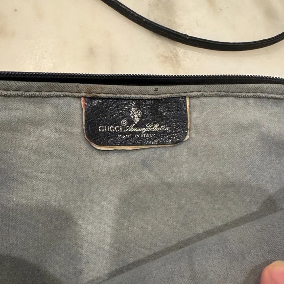 Vintage Gucci navy blue crossbody AUTHENTIC - Picture 4 of 8